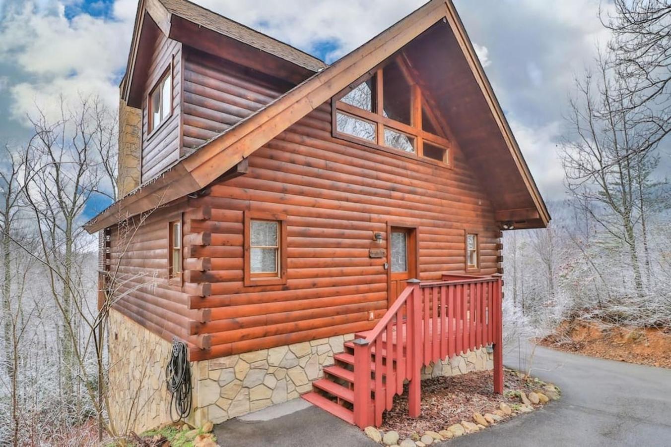 Romantic, Honeymoon Cabin In The Smokies! جاتلينبرج المظهر الخارجي الصورة
